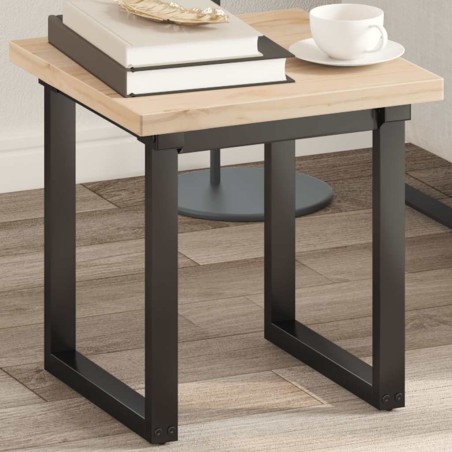 Dessus de table 40x40x2,5 cm carré bois de pin massif 530930530930