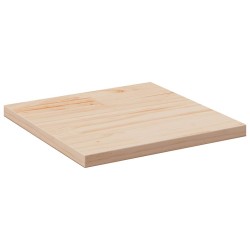 Dessus de table 40x40x2,5 cm carré bois de pin massif 530930530930
