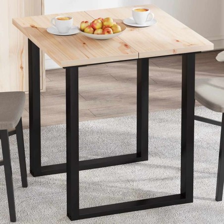 Dessus de table 2 pcs 70x35x2,5cm rectangulaire bois pin massif 530935530935