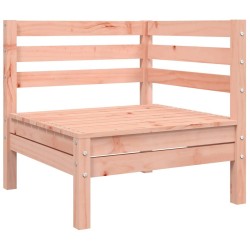 Canapé d'angle de jardin avec coussins bois massif douglas 530938530938