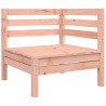 Canapé d'angle de jardin avec coussins bois massif douglas 530938530938