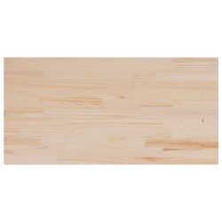 Dessus de table 100x50x2,5 cm rectangulaire bois de pin massif 530939530939