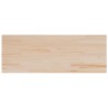 Dessus de table 110x40x2,5 cm rectangulaire bois de pin massif 530940530940