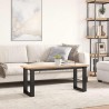 Dessus de table 110x40x2,5 cm rectangulaire bois de pin massif 530940530940