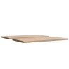 Dessus de table 2 pcs 80x40x2,5cm rectangulaire bois pin massif 530943530943