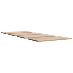 Dessus de table 4pcs 100x50x2,5cm rectangulaire bois pin massif 530944530944