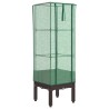 Jardinière surélevée avec housse aspect rotin 40x40x140 cm 530950530950
