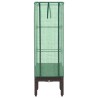 Jardinière surélevée avec housse aspect rotin 40x40x140 cm 530950530950
