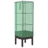 Jardinière surélevée avec housse aspect rotin 40x40x140 cm 530950530950