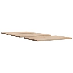 Dessus de table 3 pcs 80x47x1,7cm rectangulaire bois pin massif 530953530953