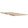 Dessus de table 3 pcs 80x47x1,7cm rectangulaire bois pin massif 530953530953