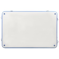 Pont flottant gonflable Bleu et blanc 300x150x15 cm 530955530955