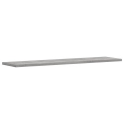 Étagères murales 4 pcs sonoma gris 80x20x1,5 cm bois ingénierie 530959530959
