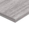 Étagères murales 4 pcs sonoma gris 80x20x1,5 cm bois ingénierie 530959530959