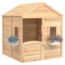 Maison de jeux et porte verrouillable/fleurs bois massif sapin 530961530961