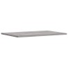 Étagères murales 4 pcs sonoma gris 60x40x1,5 cm bois ingénierie 530962530962