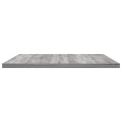 Étagères murales 4 pcs sonoma gris 60x40x1,5 cm bois ingénierie 530962530962
