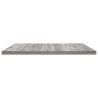 Étagères murales 4 pcs sonoma gris 60x40x1,5 cm bois ingénierie 530962530962