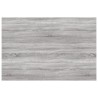 Étagères murales 4 pcs sonoma gris 60x40x1,5 cm bois ingénierie 530962530962