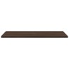 Étagères murales 4 pcs chêne marron 60x40x1,5cm bois ingénierie 530964530964