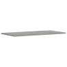 Étagères murales 4 pcs sonoma gris 80x40x1,5 cm bois ingénierie 530966530966