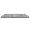 Étagères murales 4 pcs sonoma gris 80x40x1,5 cm bois ingénierie 530966530966