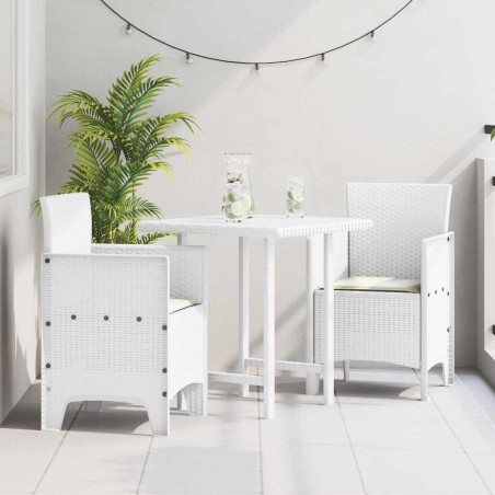 Chaise de jardin 2 pcs Blanc 53 x 49 x 85 cm Polypropylène 530976530976
