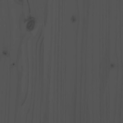 Canapé central de jardin gris 120x80 cm bois de pin massif 530984530984