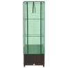 Jardinière surélevée avec housse aspect rotin 40x40x139 cm 530988530988