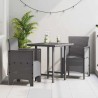 Chaise de jardin 2 pcs Gris clair 53 x 49 x 85 cm Polypropylène 530991530991