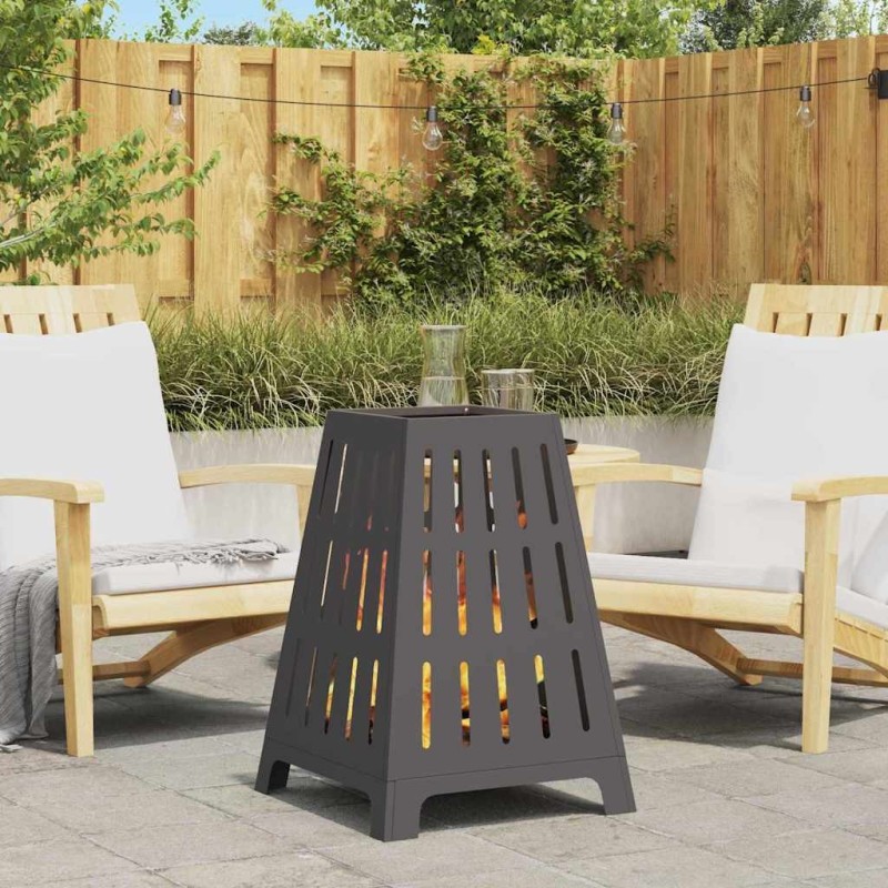 Foyer de cheminée Noir 50 x 50 x 70 cm Acier 530998530998