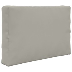 Coussin de canapé d'extérieur 2 pcs Gris Polyester 530999530999