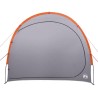 Tente de rangement gris et orange imperméable 531002531002