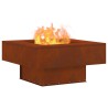Braise Marron 80 x 80 x 40 cm Acier patiné 531003531003