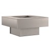 Braise Marron 80 x 80 x 40 cm Acier patiné 531003531003