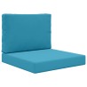 Coussin de canapé d'extérieur 2 pcs Bleu royal Polyester 531004531004