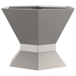Braise Marron 50 x 50 x 40 cm Acier patiné 531006531006