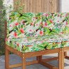 Coussin de canapé d'extérieur 2 pcs coloré Polyester 531012531012