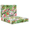 Coussin de canapé d'extérieur 2 pcs coloré Polyester 531012531012