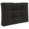 Coussin de canapé d'extérieur 2 pcs Noir Polyester 531013531013