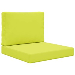 Coussin de canapé d'extérieur 2 pcs Vert Polyester 531015531015