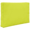 Coussin de canapé d'extérieur 2 pcs Vert Polyester 531015531015