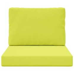 Coussin de canapé d'extérieur 2 pcs Vert Polyester 531015531015