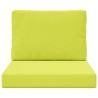 Coussin de canapé d'extérieur 2 pcs Vert Polyester 531015531015