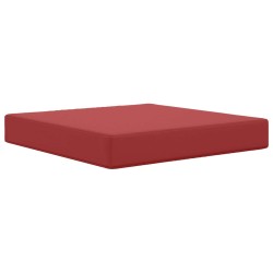 Coussin de canapé d'extérieur 2 pcs Bordeaux Polyester 531022531022