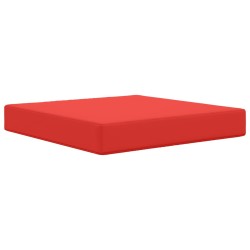 Coussin de canapé d'extérieur 3 pcs Rouge Polyester 531024531024