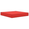 Coussin de canapé d'extérieur 3 pcs Rouge Polyester 531024531024