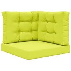 Coussin de canapé d'extérieur 3 pcs Vert Polyester 531025531025