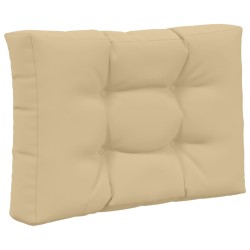 Coussin de canapé d'extérieur 3 pcs Beige Polyester 531026531026