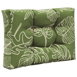 Coussin de canapé d'extérieur 3 pcs Modèle feuille Polyester 531027531027
